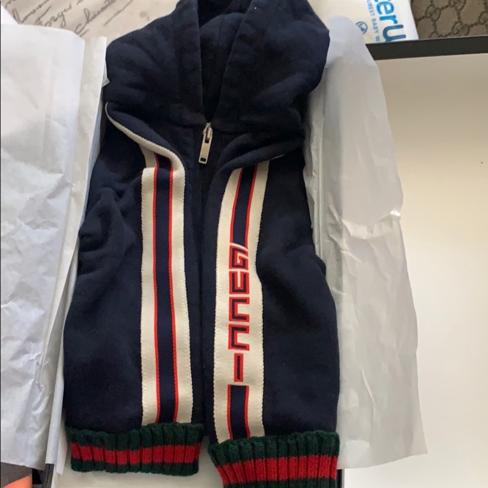 Baby Gucci onsie
